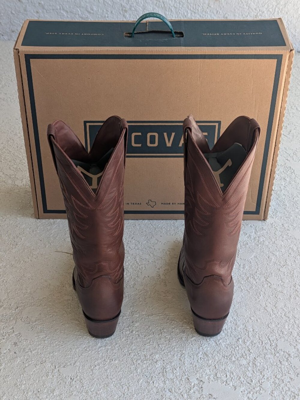 Tecovas The Annie Women's Snip Toe Western Boots in Sequoia (Brown), size 8.5 - Picture 7 of 10